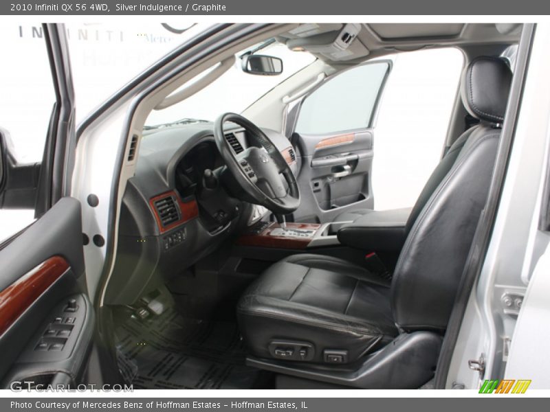 Silver Indulgence / Graphite 2010 Infiniti QX 56 4WD