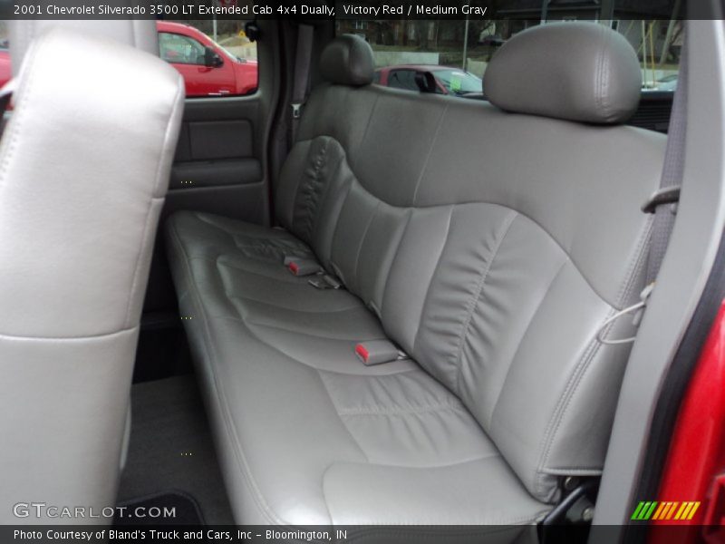 Rear Seat of 2001 Silverado 3500 LT Extended Cab 4x4 Dually