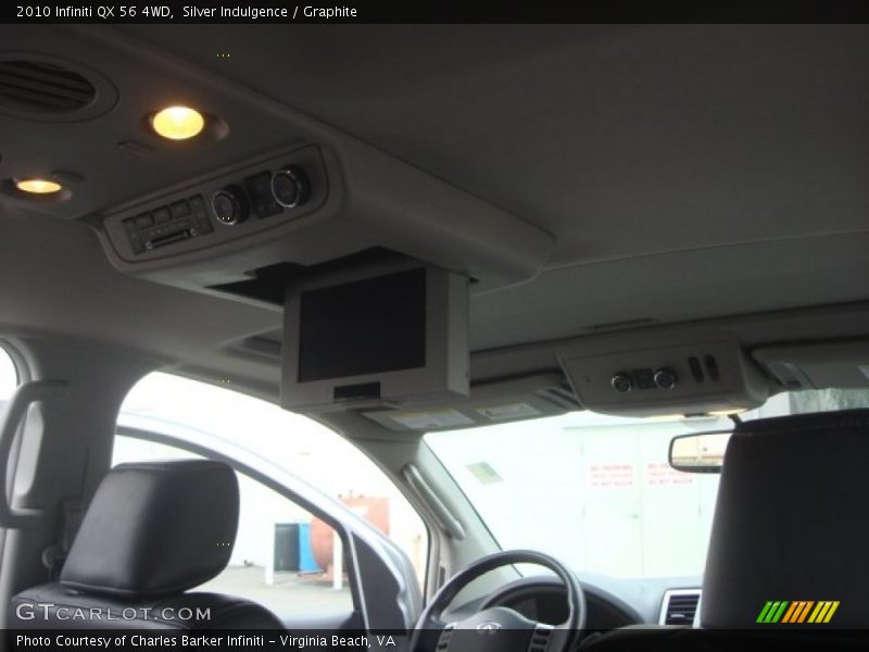 Silver Indulgence / Graphite 2010 Infiniti QX 56 4WD