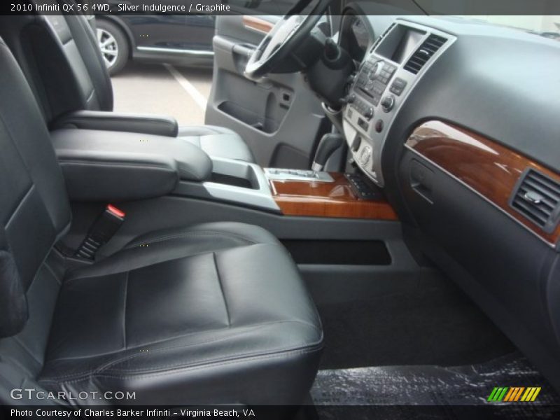 Silver Indulgence / Graphite 2010 Infiniti QX 56 4WD