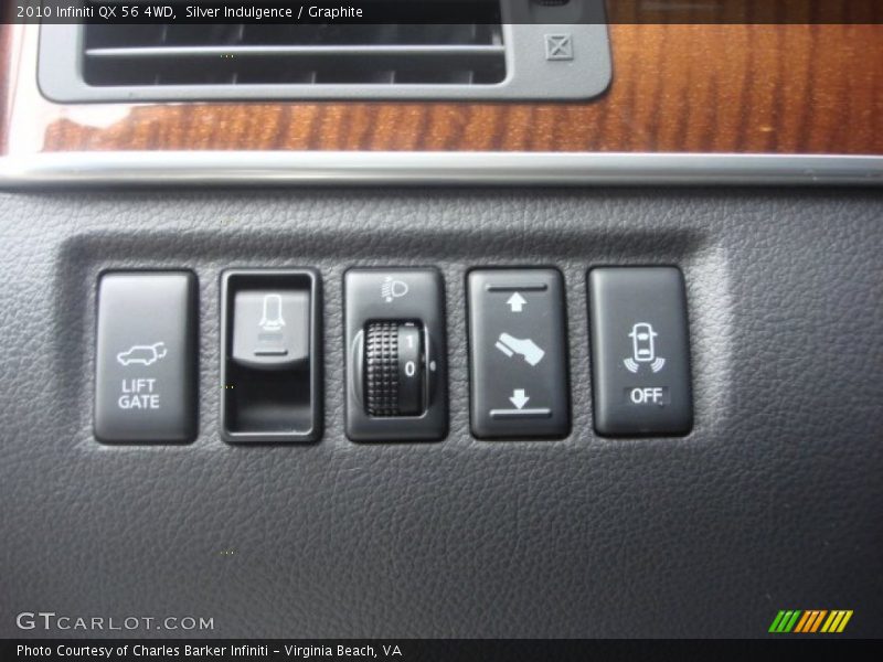 Silver Indulgence / Graphite 2010 Infiniti QX 56 4WD