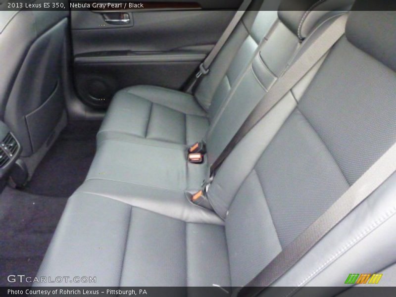 Nebula Gray Pearl / Black 2013 Lexus ES 350
