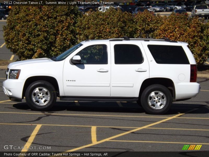  2012 Tahoe LT Summit White