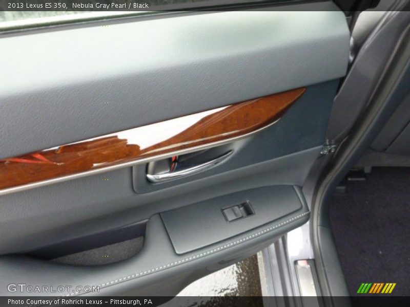 Nebula Gray Pearl / Black 2013 Lexus ES 350