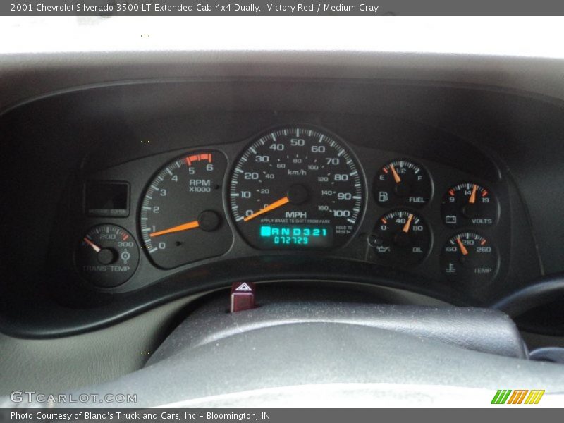  2001 Silverado 3500 LT Extended Cab 4x4 Dually LT Extended Cab 4x4 Dually Gauges