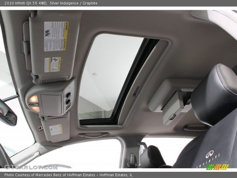 Silver Indulgence / Graphite 2010 Infiniti QX 56 4WD
