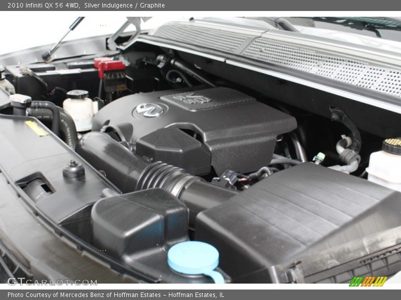 Silver Indulgence / Graphite 2010 Infiniti QX 56 4WD