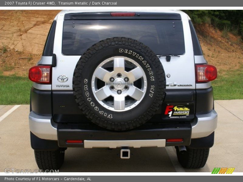 Titanium Metallic / Dark Charcoal 2007 Toyota FJ Cruiser 4WD