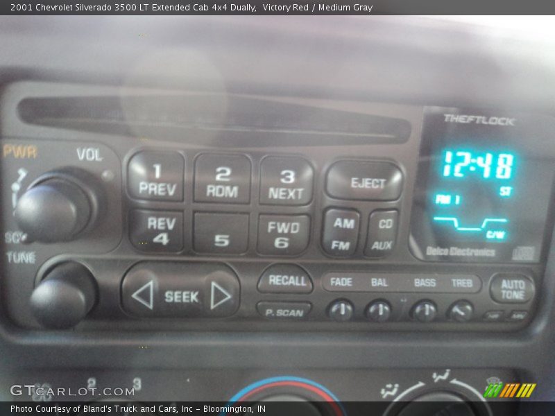 Audio System of 2001 Silverado 3500 LT Extended Cab 4x4 Dually