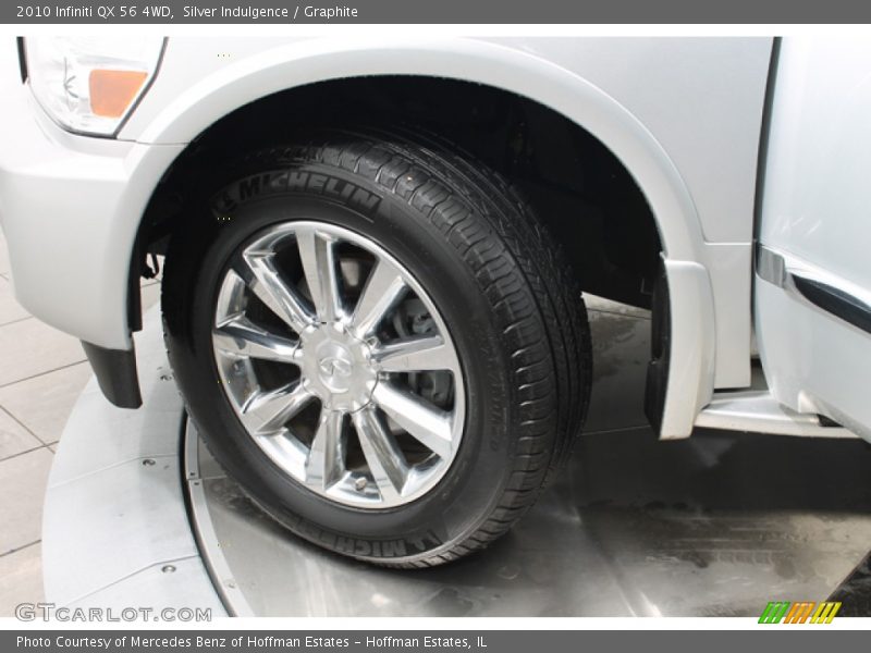 Silver Indulgence / Graphite 2010 Infiniti QX 56 4WD