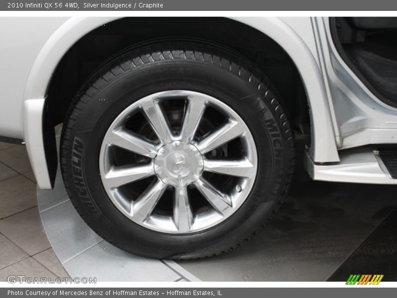 Silver Indulgence / Graphite 2010 Infiniti QX 56 4WD