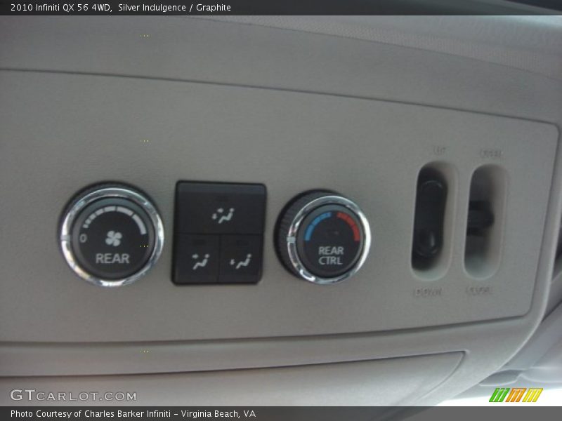 Silver Indulgence / Graphite 2010 Infiniti QX 56 4WD
