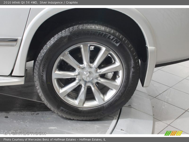 Silver Indulgence / Graphite 2010 Infiniti QX 56 4WD