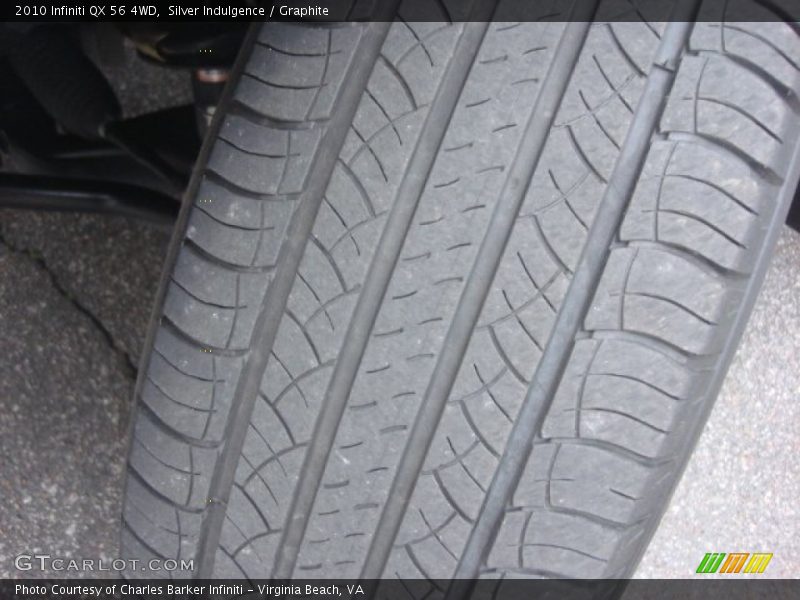 Silver Indulgence / Graphite 2010 Infiniti QX 56 4WD