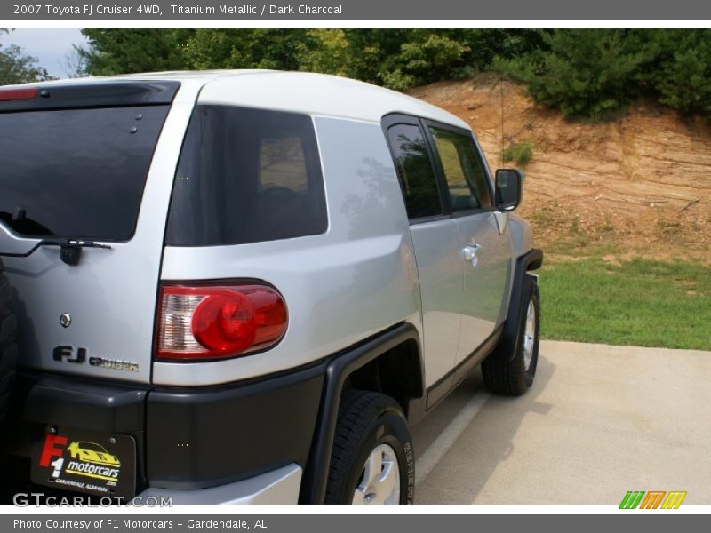Titanium Metallic / Dark Charcoal 2007 Toyota FJ Cruiser 4WD