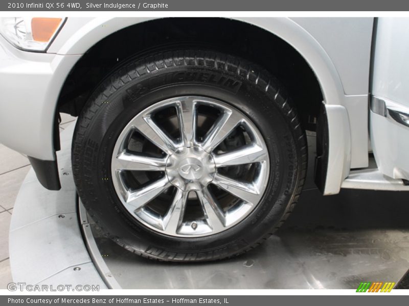 Silver Indulgence / Graphite 2010 Infiniti QX 56 4WD