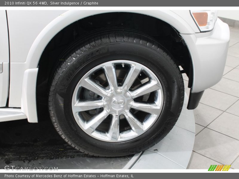 Silver Indulgence / Graphite 2010 Infiniti QX 56 4WD