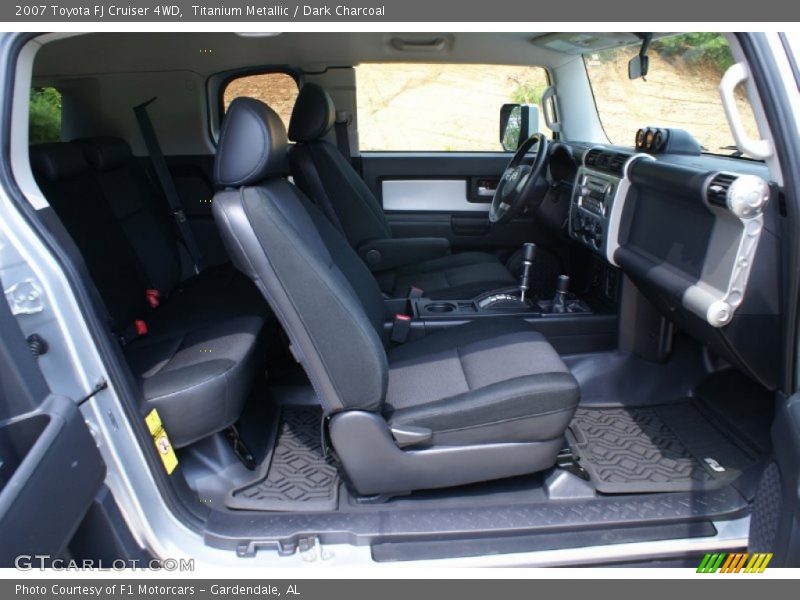  2007 FJ Cruiser 4WD Dark Charcoal Interior