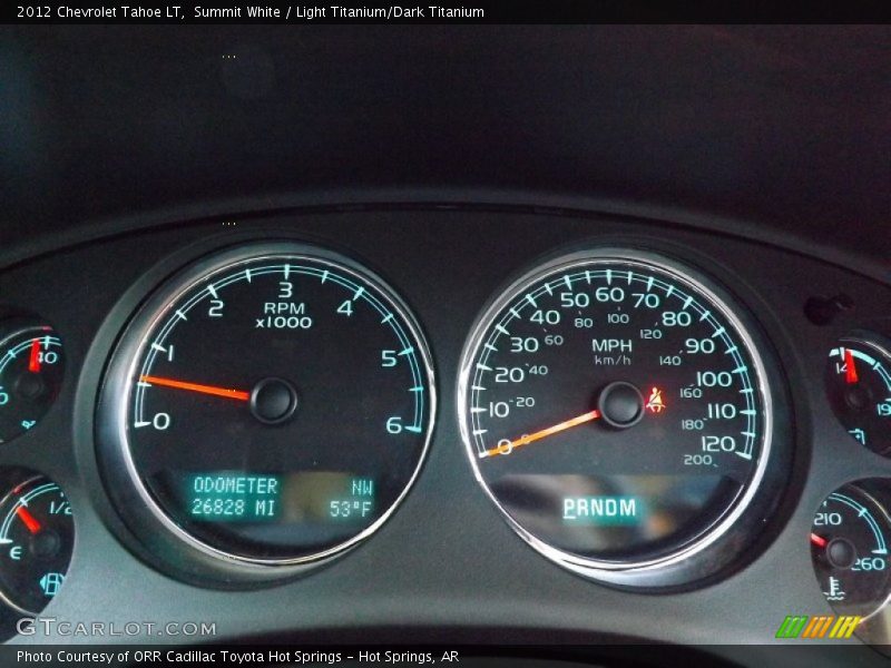  2012 Tahoe LT LT Gauges