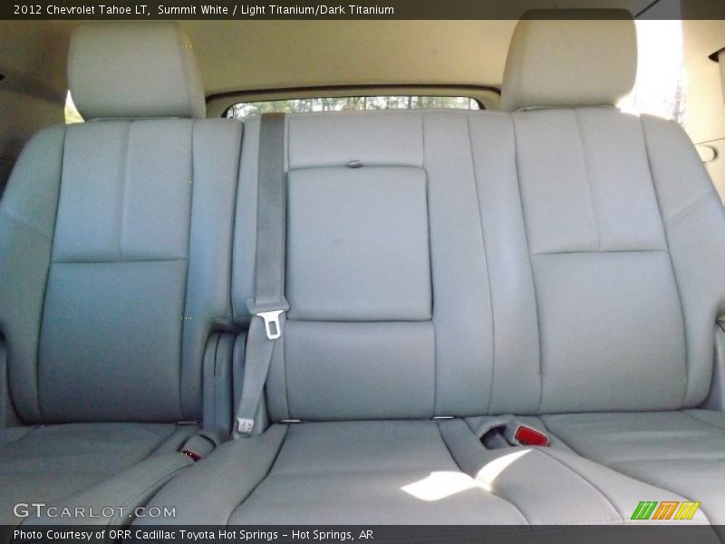 Summit White / Light Titanium/Dark Titanium 2012 Chevrolet Tahoe LT