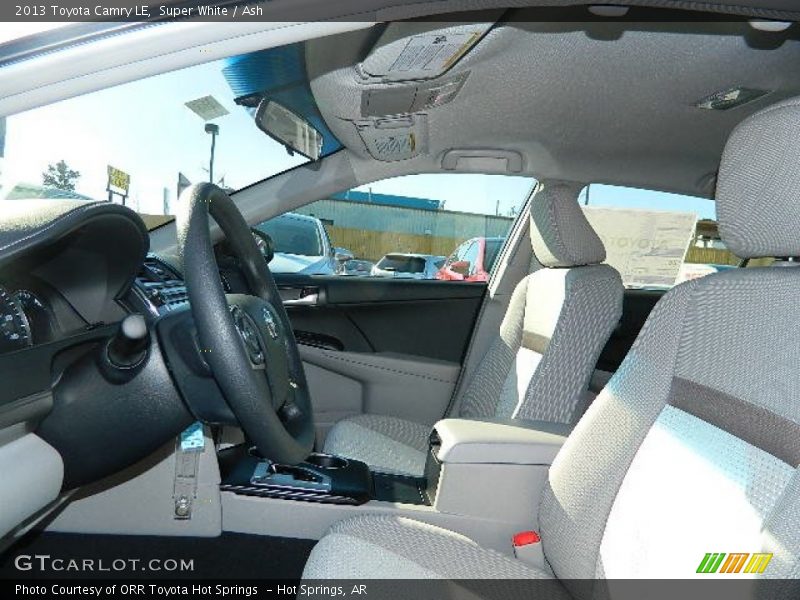 Super White / Ash 2013 Toyota Camry LE