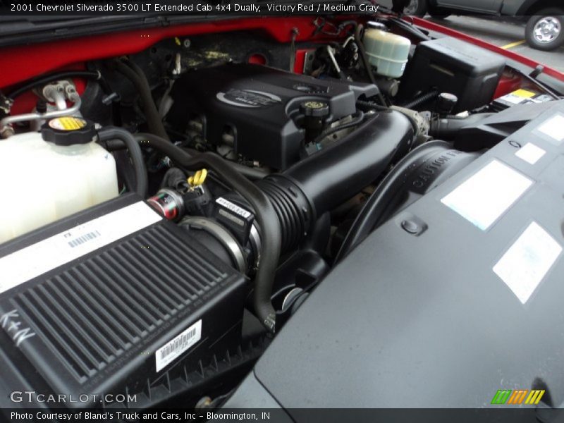  2001 Silverado 3500 LT Extended Cab 4x4 Dually Engine - 8.1 Liter OHV 16-Valve Vortec V8