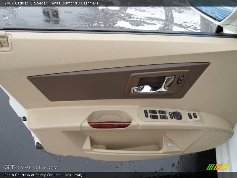White Diamond / Cashmere 2007 Cadillac CTS Sedan