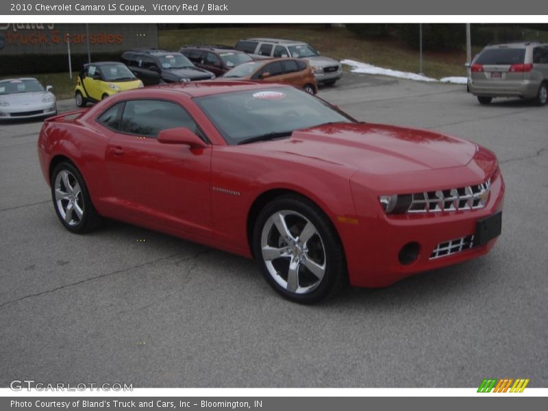 Victory Red / Black 2010 Chevrolet Camaro LS Coupe
