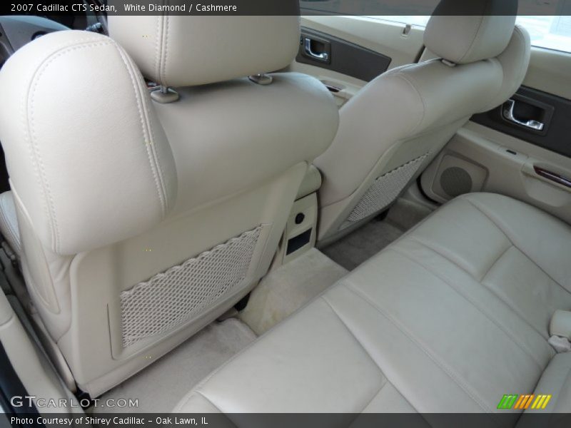 Rear Seat of 2007 CTS Sedan