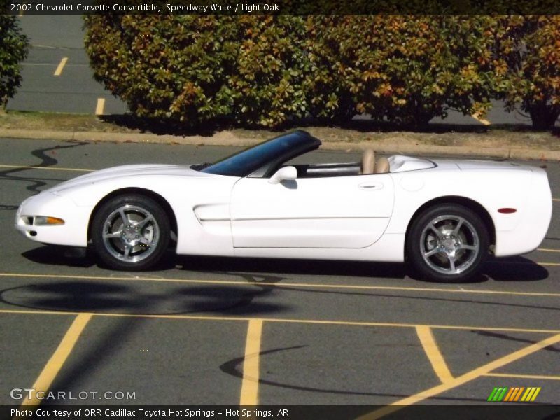  2002 Corvette Convertible Speedway White