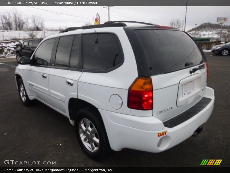 Summit White / Dark Pewter 2003 GMC Envoy SLE 4x4