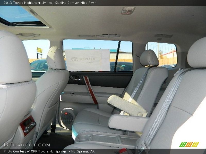 Sizzling Crimson Mica / Ash 2013 Toyota Highlander Limited