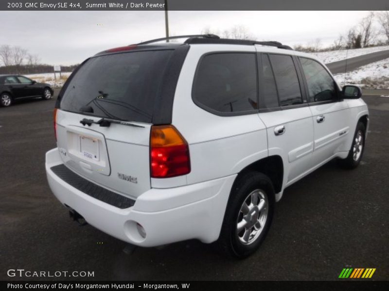 Summit White / Dark Pewter 2003 GMC Envoy SLE 4x4