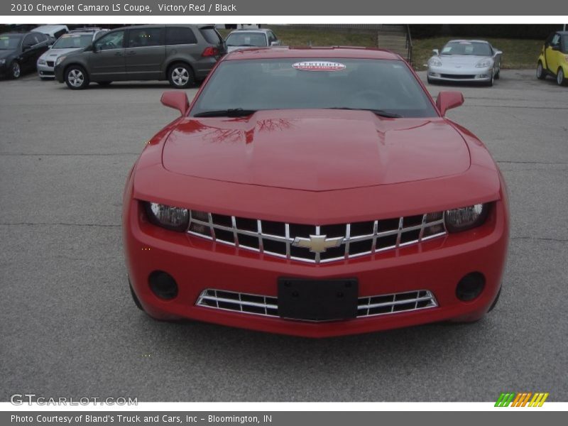 Victory Red / Black 2010 Chevrolet Camaro LS Coupe