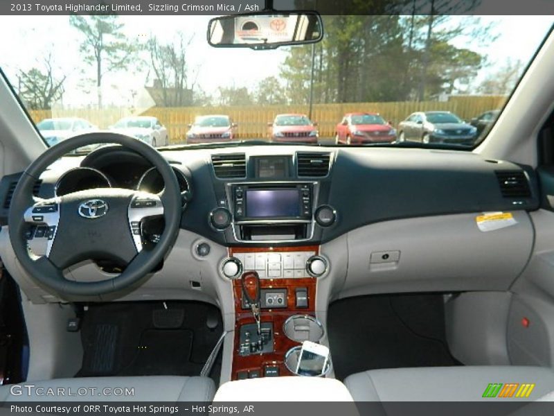 Sizzling Crimson Mica / Ash 2013 Toyota Highlander Limited