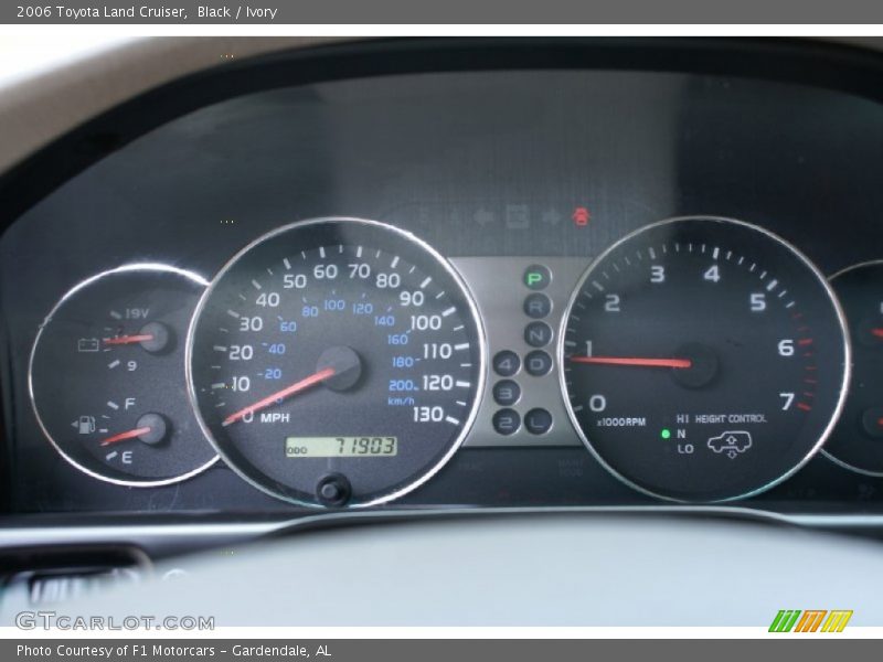 Black / Ivory 2006 Toyota Land Cruiser
