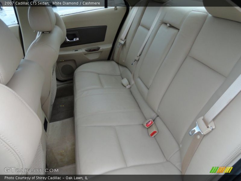 Rear Seat of 2007 CTS Sedan