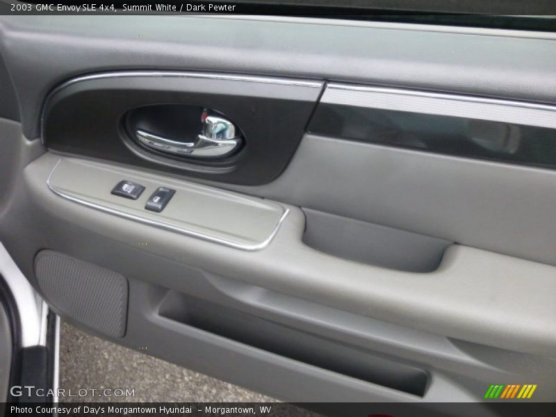 Summit White / Dark Pewter 2003 GMC Envoy SLE 4x4