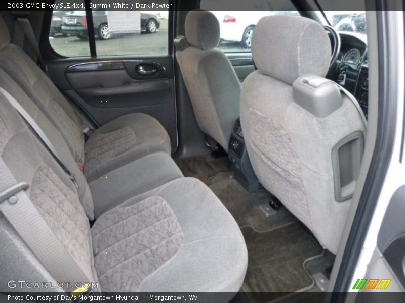 Summit White / Dark Pewter 2003 GMC Envoy SLE 4x4