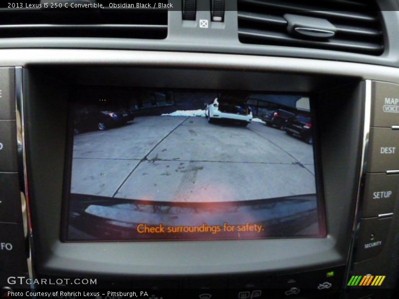 Obsidian Black / Black 2013 Lexus IS 250 C Convertible