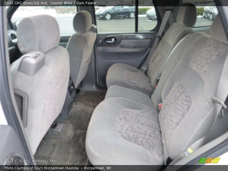 Summit White / Dark Pewter 2003 GMC Envoy SLE 4x4