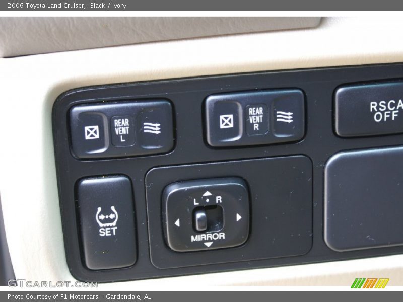 Black / Ivory 2006 Toyota Land Cruiser