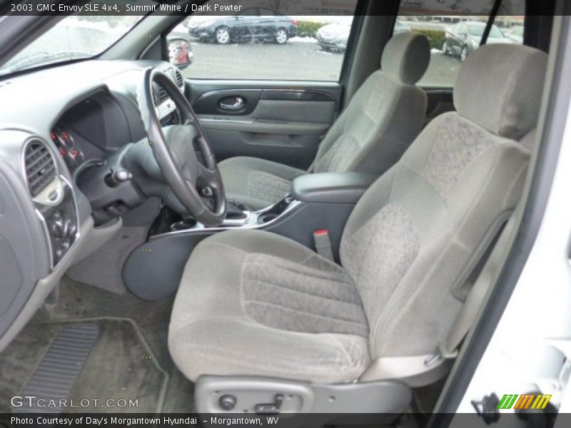 Summit White / Dark Pewter 2003 GMC Envoy SLE 4x4