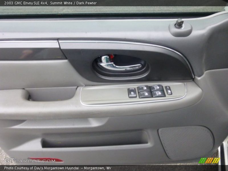 Summit White / Dark Pewter 2003 GMC Envoy SLE 4x4