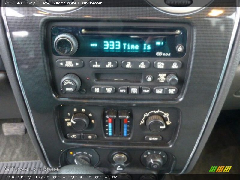 Summit White / Dark Pewter 2003 GMC Envoy SLE 4x4