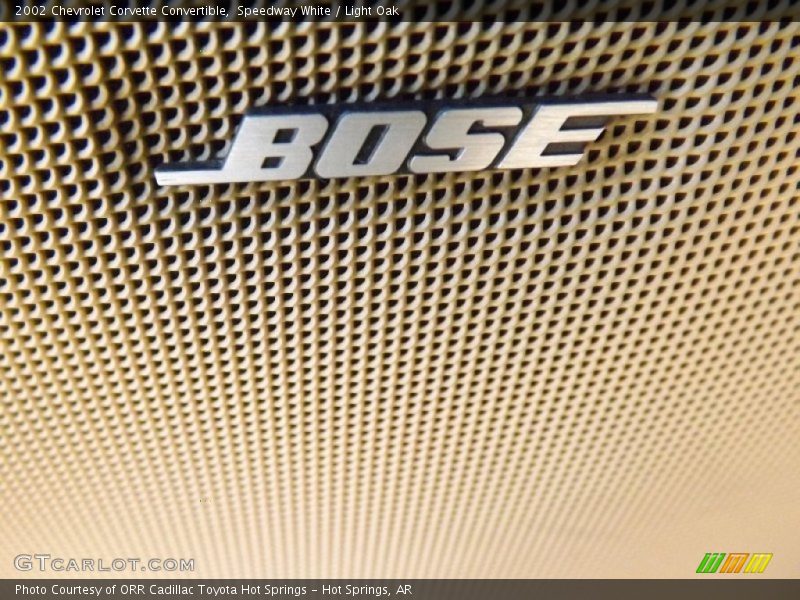 Audio System of 2002 Corvette Convertible