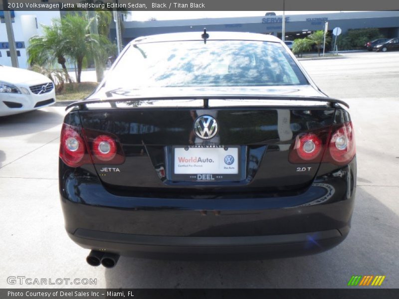 Black / Titan Black 2010 Volkswagen Jetta Wolfsburg Edition Sedan