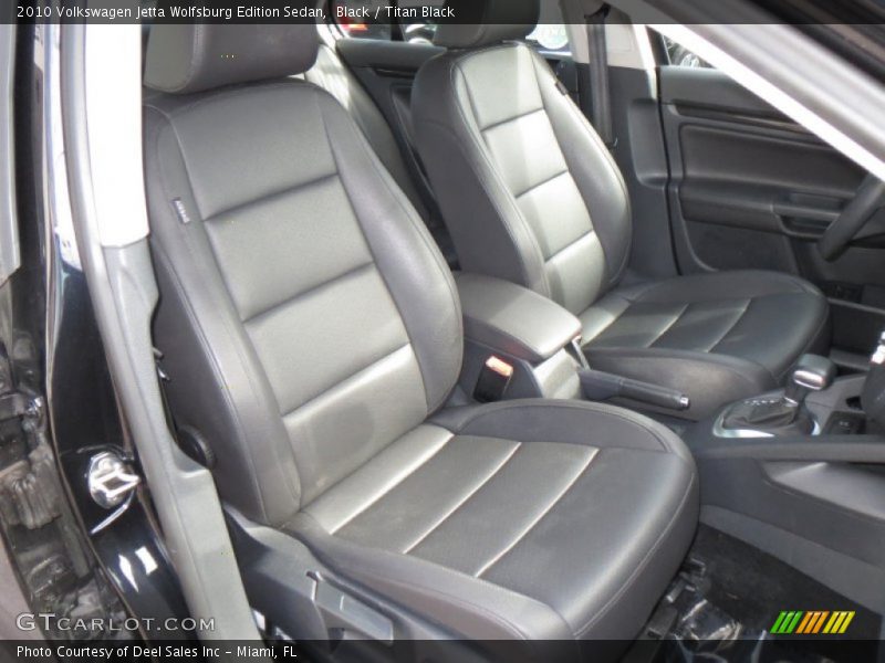 Black / Titan Black 2010 Volkswagen Jetta Wolfsburg Edition Sedan