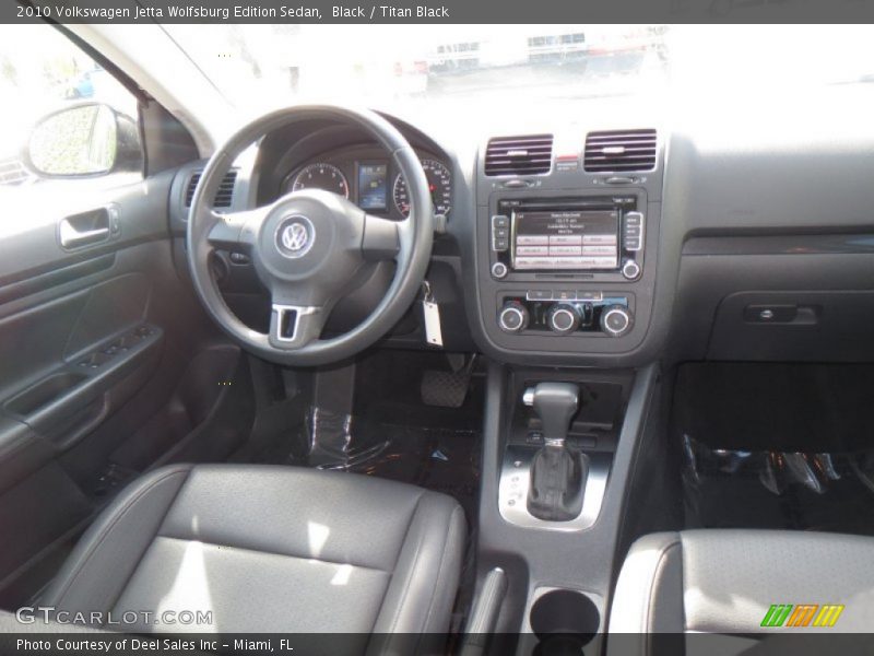 Black / Titan Black 2010 Volkswagen Jetta Wolfsburg Edition Sedan
