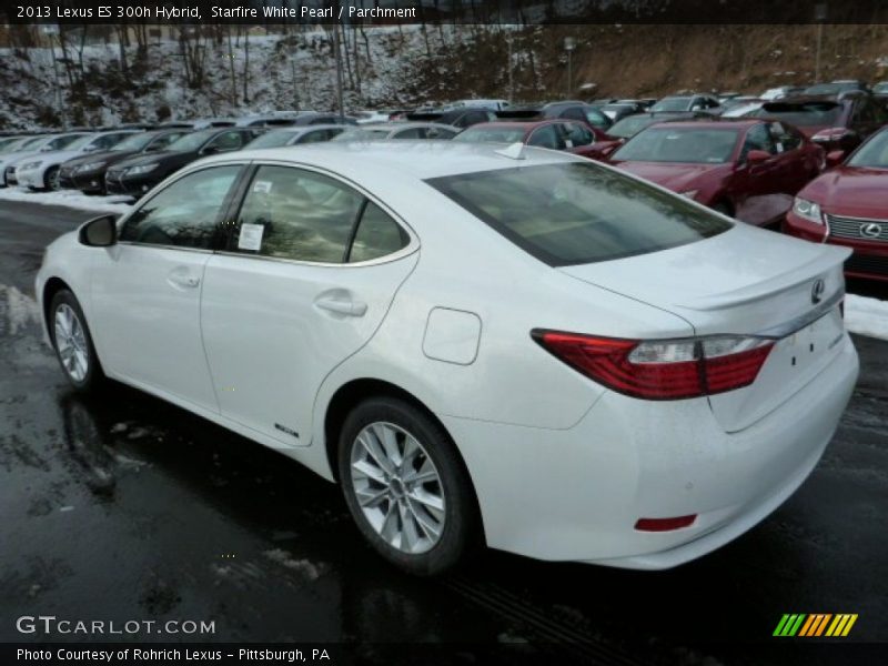 Starfire White Pearl / Parchment 2013 Lexus ES 300h Hybrid